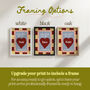 Personalised New Baby Heart Print, thumbnail 5 of 11