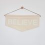 Believe Fabric Banner, thumbnail 4 of 5