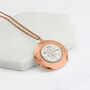 60th Birthday Vintage Sixpence Locket Necklace, thumbnail 9 of 11