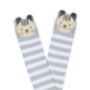 Girls Knee High Socks For Kids Crazy Cat, thumbnail 1 of 2