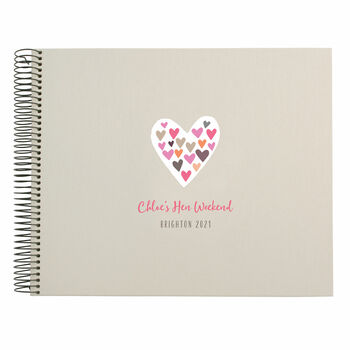 Personalised Hen Party Spiral Bound Book, 4 of 11