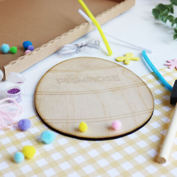 Peronalised Childrens Letterbox Easter Craft Kit, 5 of 11