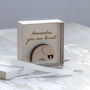 Boxed Wooden Loved Elephant, thumbnail 1 of 2
