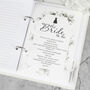 Personalised Floral Watercolour Wedding Planner, thumbnail 10 of 12