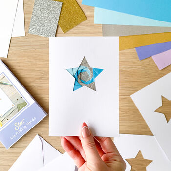 Card Making Kit Mini Star | Iris Folding, 3 of 5