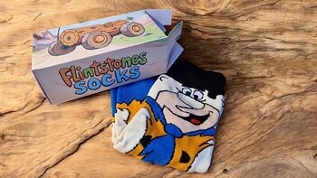 Flintstones Fred Flintstone Socks Handcrafted Box, 5 of 8