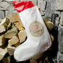 Personalised Merry Christmas Stocking, thumbnail 3 of 5