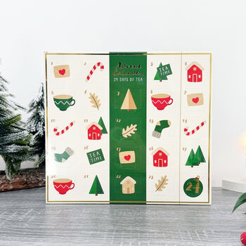 Tea Advent Calendar With 24 Flavoured Tea Bags, 8 of 8