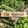 Personalised Vintage Wooden Garden And Bar Signs, thumbnail 2 of 10