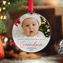 Baby's First Christmas Photo Ornament Grandma, thumbnail 7 of 8