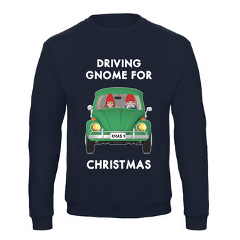 'Driving Gnome For Christmas' Jumper, 6 of 8