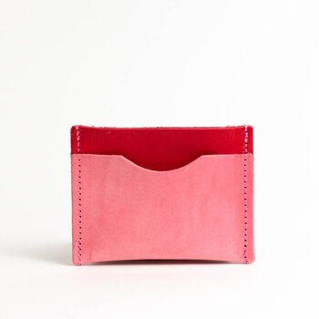 Colour Block Leather Card Wallet, 8 of 11