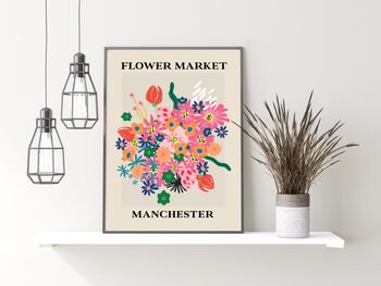 Flower Market Manchester Print, 5 of 5
