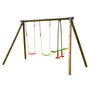 Pacco Wooden Swing Set, thumbnail 10 of 11