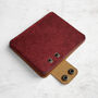 Personalised Forest And Wine Double Card Wallet, thumbnail 9 of 12