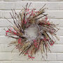 Dried Flower Wreath With Branches, thumbnail 1 of 6