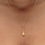 18ct Gold Boxing Glove Charm Necklace, thumbnail 4 of 5