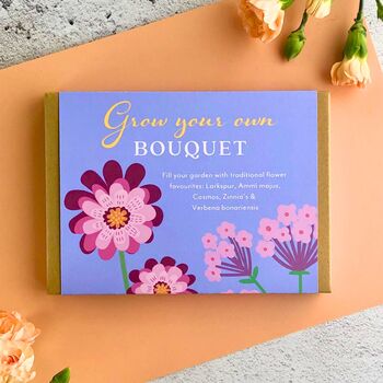 Special Friend Grow Your Own Bouquet Flower Seed Collection, 3 of 11