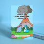Blue Dinosaur Enamel Pin | Cute Pin Badges, thumbnail 5 of 5