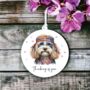 Personalised Cockapoo Hippie Decoration, thumbnail 1 of 2