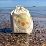 Shells And Sunshine Beach Finds Personalised Bag, thumbnail 3 of 4