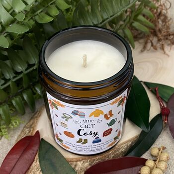Time To Get Cosy Autumn Candle, 2 of 3