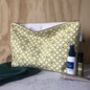 Paola Toiletry Bag, Geometric Pattern Wash Bag, thumbnail 2 of 2