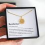 Resilience Necklace, Travel Gift For Her, thumbnail 1 of 7