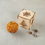 Luxury Christmas Tree Amber Bauble, thumbnail 2 of 4