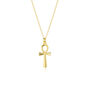 Sterling Silver Egyptian Ankh Necklace, thumbnail 9 of 12