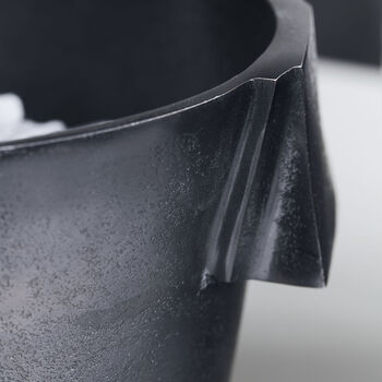 Blackened Oval Ice Bucket, 2 of 4