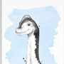 Dinosaur Wall Art Print Set For Children And Babies, thumbnail 2 of 4