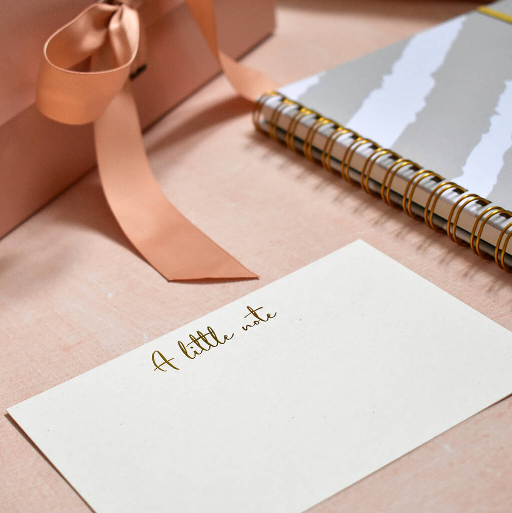 Desk Essentials Stationery Gift Set By Três Paper + Co