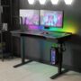 Cyclone Height Adjustable Gaming Desk, thumbnail 1 of 9