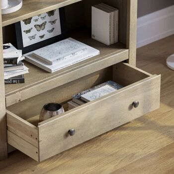 110cm H X 80cm W Solid Wood Standard Bookcase, 2 of 6