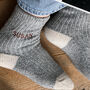 Women's Cosy Boot Socks Personalised, thumbnail 2 of 4