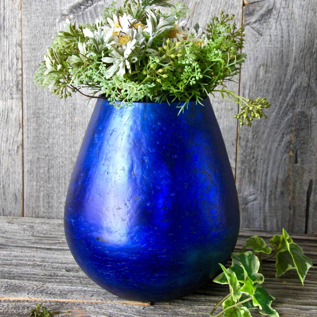 Indigo Vase, 1 of 3