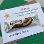 Personalised Exam Results Chocolate Galaxy Card, thumbnail 2 of 3