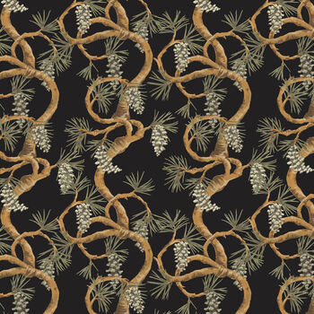 Black Christmas Wrapping Paper, 5 of 9