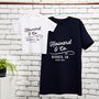 Personalised Vintage Father And Child T Shirt Set, thumbnail 4 of 10
