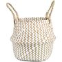 Collapsible Wicker Woven Baskets Storage Organizer, thumbnail 2 of 6