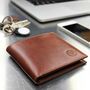 Men's Classic Bifold Wallet With Coin Pouch 'Ticciano', thumbnail 1 of 12