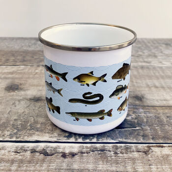 Coarse Fishing Enamel Mug, 3 of 3
