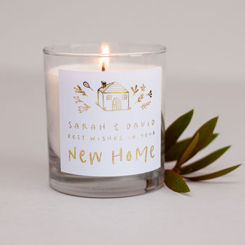 New Home Personalised Candle Gift, 4 of 6
