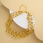 Statement Bead Layered Bubble Necklace, thumbnail 5 of 6