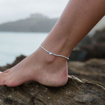 Waiʻanae Beaded Surfer Anklet, 5 of 5