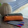 Personalised Leather Pencil Case, thumbnail 8 of 12
