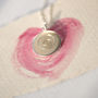 Gratitude Symbol Sterling Silver Necklace, thumbnail 4 of 12