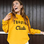 Toastie Club Women's Slogan Sweatshirt, thumbnail 2 of 3