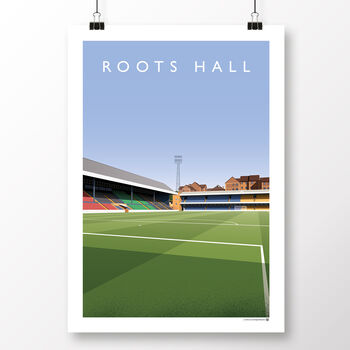 Southend United Roots Hall East/South Stand Poster, 2 of 7